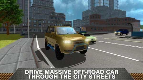Russian UAZ City Driving Sim screenshot 4