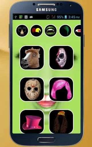 Funny Face Maker HD 3 تصوير الشاشة