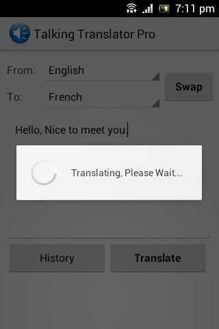 Talking Translator скриншот 4