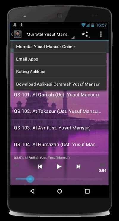Murottal Yusuf Mansur (Best) screenshot 2