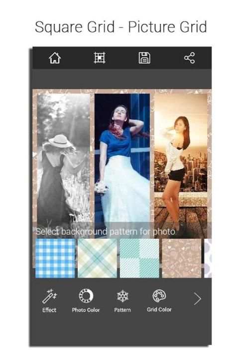 Square Grid - Picture Grid 1 تصوير الشاشة