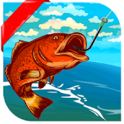 Shark fishing trip icon