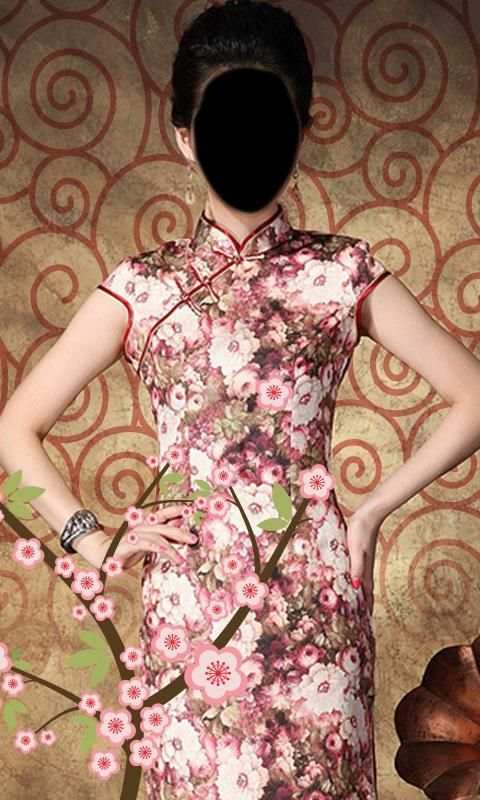 Chinese Dress Photo Montage 1 تصوير الشاشة