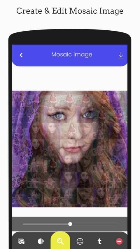 Mosaic Photos Editor स्क्रीनशॉट 5