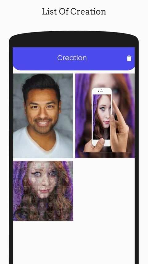 Mosaic Photos Editor स्क्रीनशॉट 1