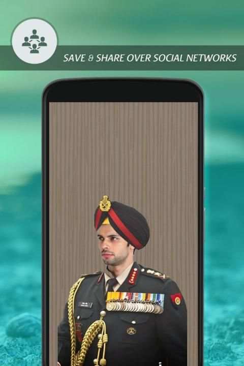 Army Photo Suit Editor 5 تصوير الشاشة