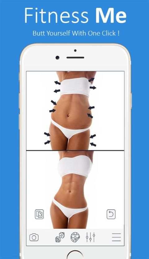 Bodybuilding & Fitness Camera скриншот 1
