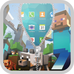Screen Lock Minecraft Zipper icon