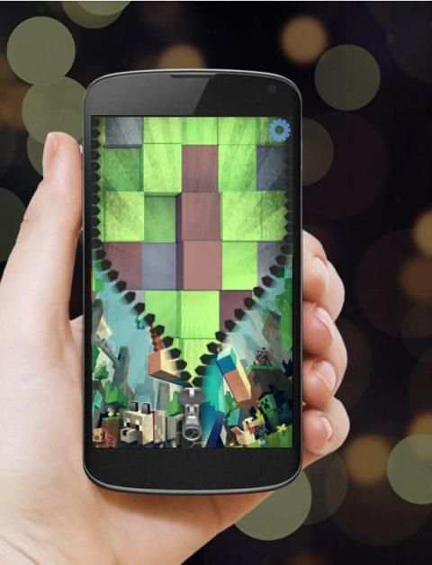 Screen Lock Minecraft Zipper 1 تصوير الشاشة