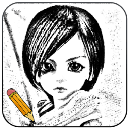 ikon Pencil Sketch Photo