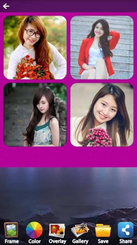 Picture Grid Photo Collage 6 تصوير الشاشة