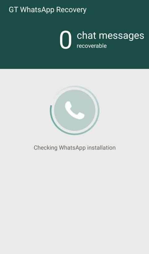 GT WhatsApp Recovery 1 تصوير الشاشة