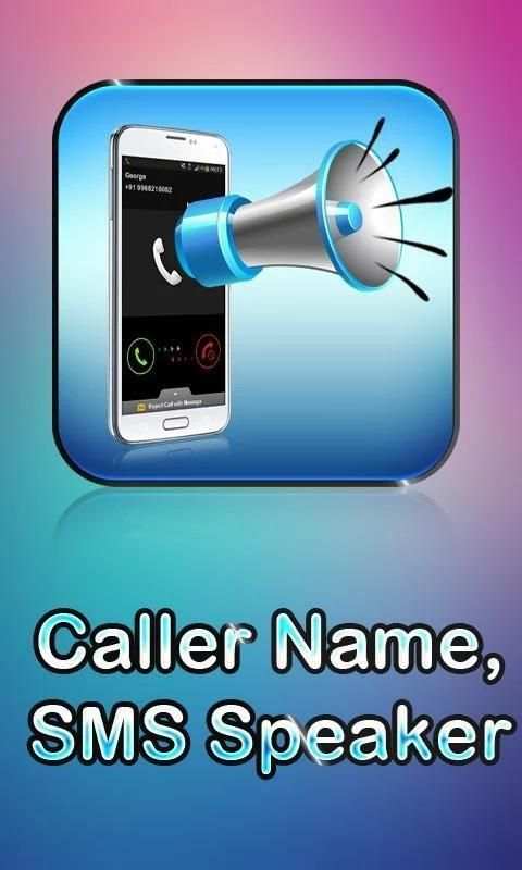 Caller Name & SMS Speaker Free screenshot 5