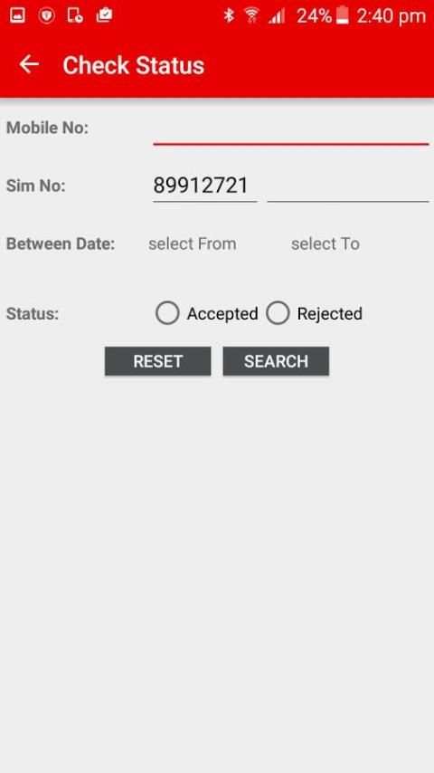 SIMEX APP screenshot 1