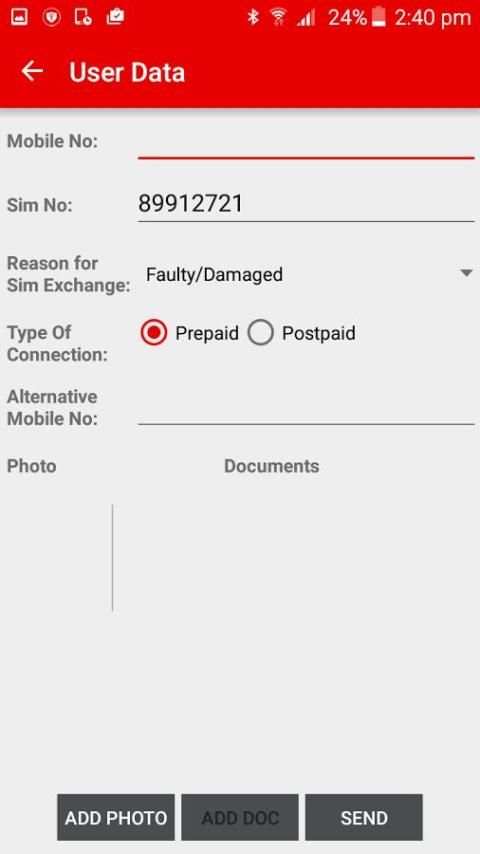 SIMEX APP screenshot 2