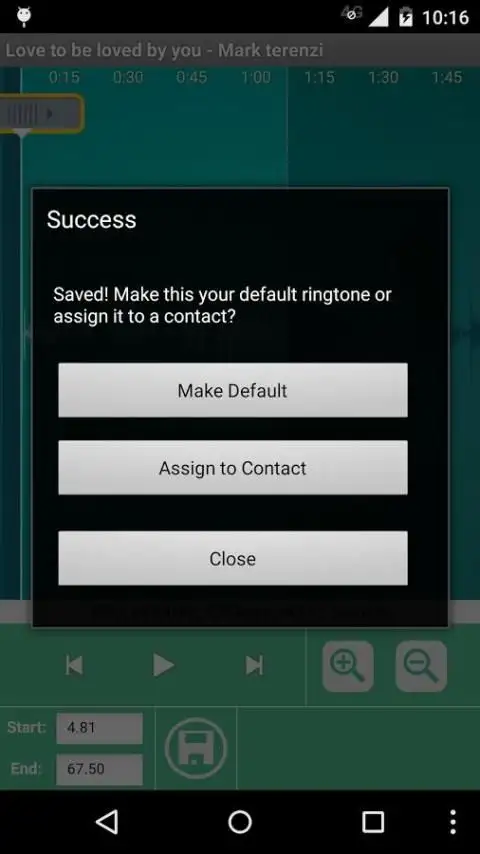 mp3cutter screenshot 1