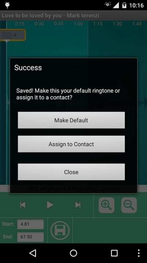 mp3 cutter screenshot 1