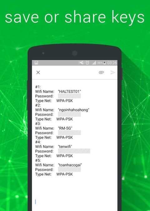 wifi password finder (root) screenshot 2