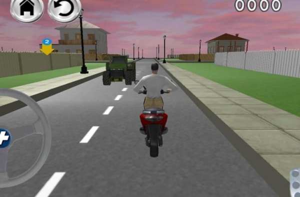 Free Bike Driving School 3D screenshot 3