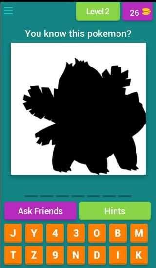Quiz of Pokemon screenshot 19