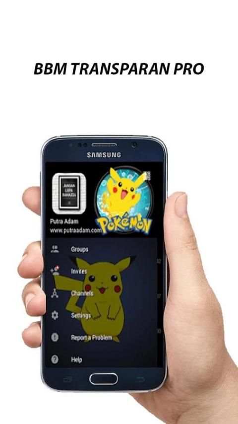 Transparent BBM+ screenshot 2