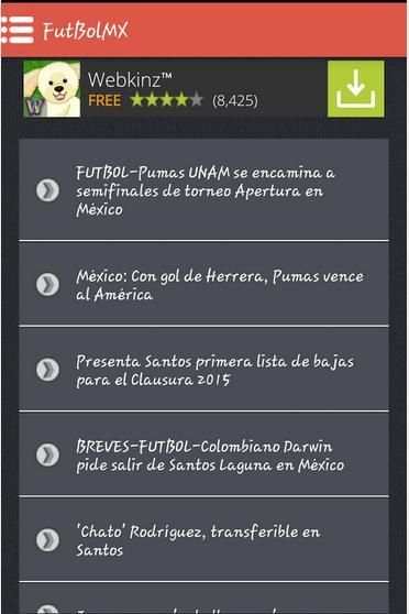 Futbol Liga MX 5 تصوير الشاشة