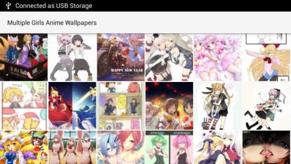 Multiple Girls Anime Wallpapers screenshot 7