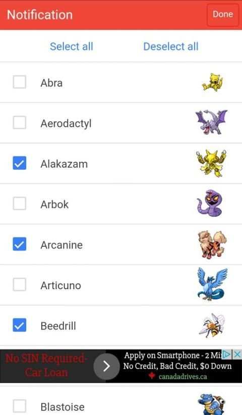 GO Finder - Map for Pokémon GO screenshot 3