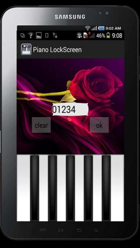 Piano Lock Screen 2 تصوير الشاشة