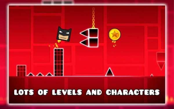 Geometry Bat Dash 1 تصوير الشاشة