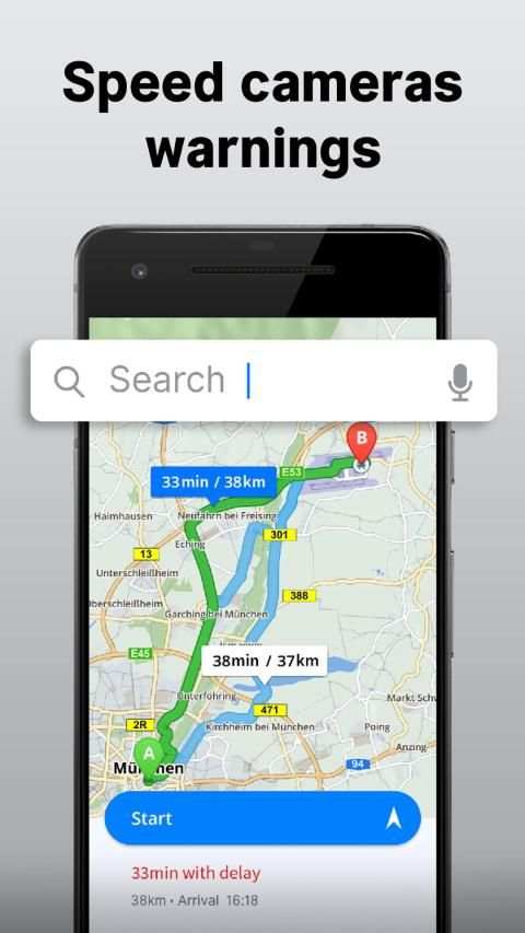 Offline Maps & Navigation स्क्रीनशॉट 1