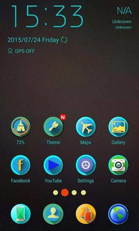 Flat ZERO Launcher screenshot 3