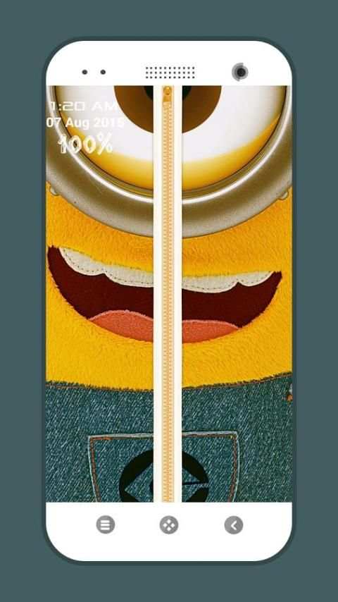 M Zipper Screen Locker 3 تصوير الشاشة