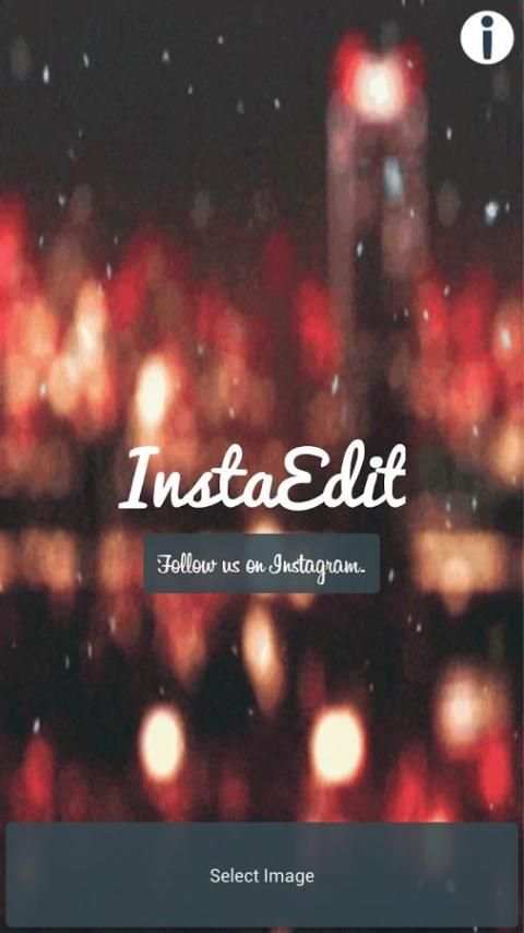 InstaEdit - Photo Editor 8 تصوير الشاشة