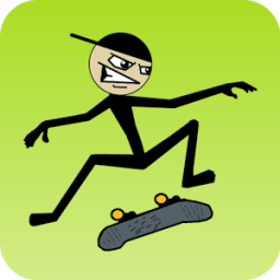 Stickman Skater أيقونة