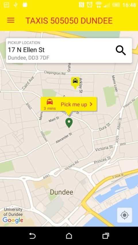 TAXIS 505050 DUNDEE screenshot 3