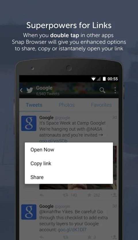 Snap Browser 1 تصوير الشاشة