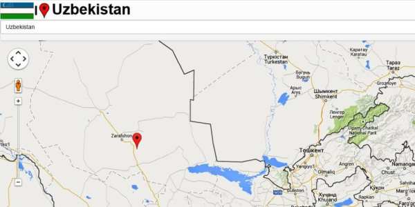 Uzbekistan map screenshot 1