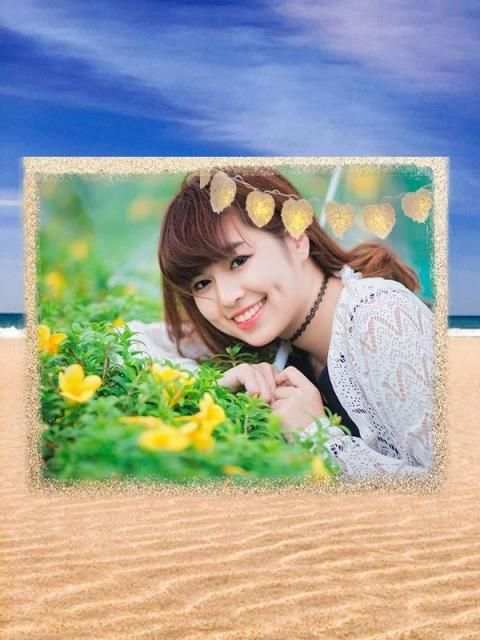 Beach Photo Frames 3 تصوير الشاشة