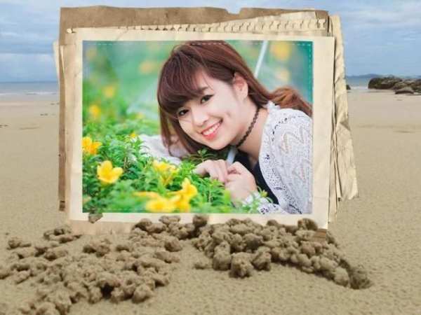 Beach Photo Frames 1 تصوير الشاشة