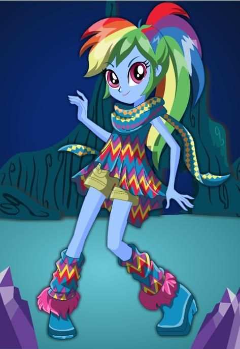 Dress Up Rainbow Dash 2 скриншот 3