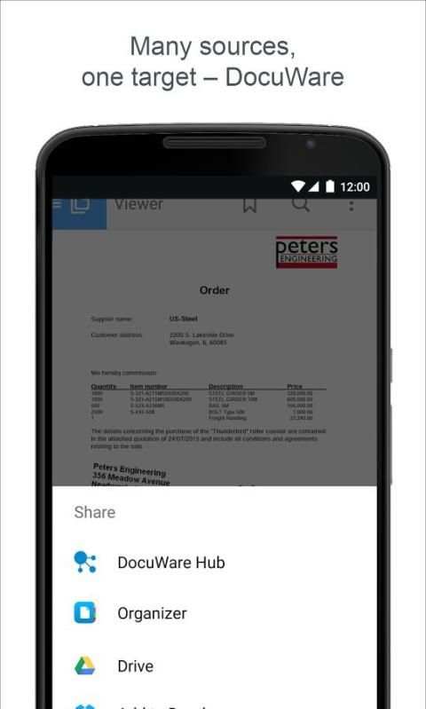 DocuWare Hub скриншот 3