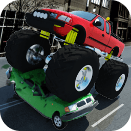 Monster Car Hill Racer 3D أيقونة