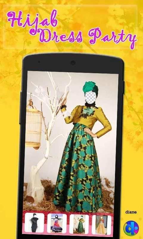 Hijab Dress Party 1 تصوير الشاشة