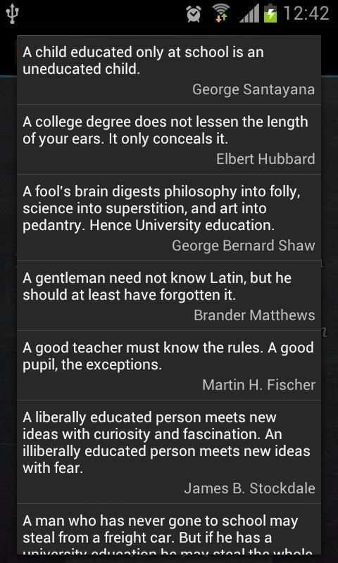 Education Quotes скриншот 7