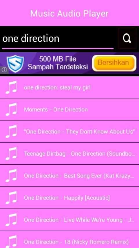 Music Audio Player 4 تصوير الشاشة