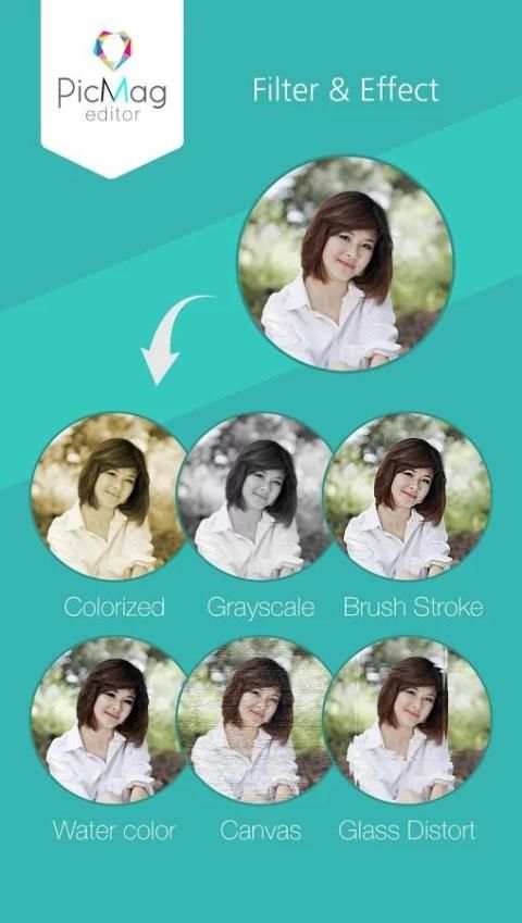 MagEditor - Photo Editor Blur screenshot 1