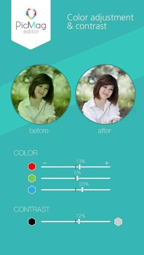MagEditor - Photo Editor Blur screenshot 2