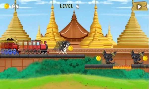 Temple Rail-Train Run स्क्रीनशॉट 1