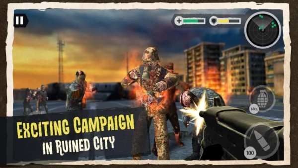Zombie Combat: Trigger Call 3D screenshot 6